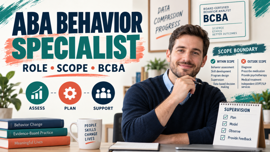 featured Behavior Specialist in ABA: Role, Scope, and BCBA Differencesfeatured