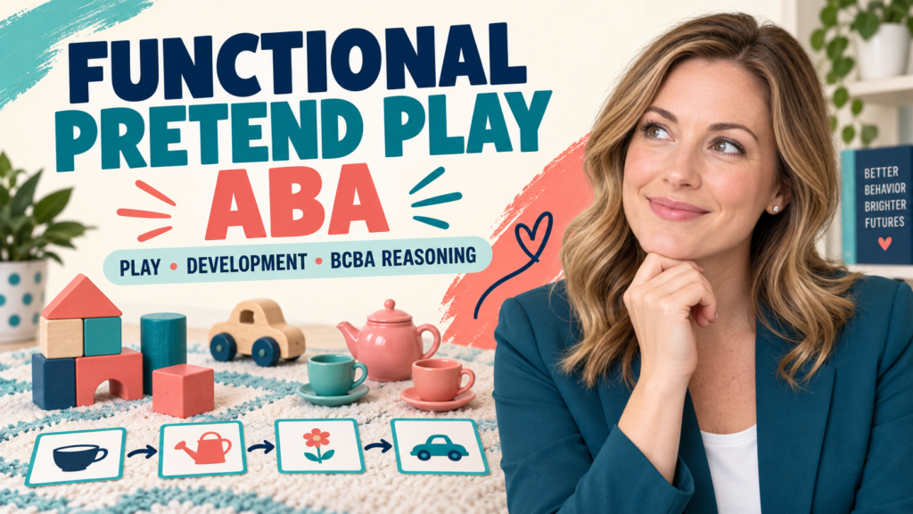 featured Functional Pretend Play in ABA: Definitions, Examples, and BCBA Reasoningfeatured