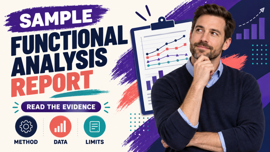 featured Sample Functional Analysis Report: What to Include and How to Read Itfeatured