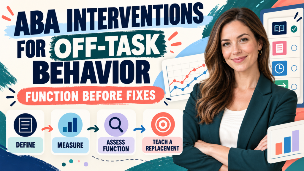 featured ABA Interventions for Off-Task Behavior: Function-Based Strategiesfeatured