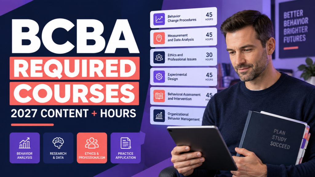 featured BCBA Required Courses: 2027 Content Areas and Hoursfeatured