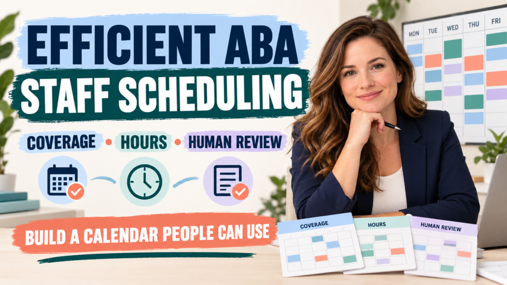 featured Efficient ABA Staff Scheduling: Coverage, Hours, and Human Reviewfeatured