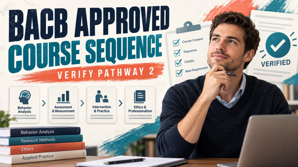 featured BACB Approved Course Sequence: How to Verify Pathway 2featured