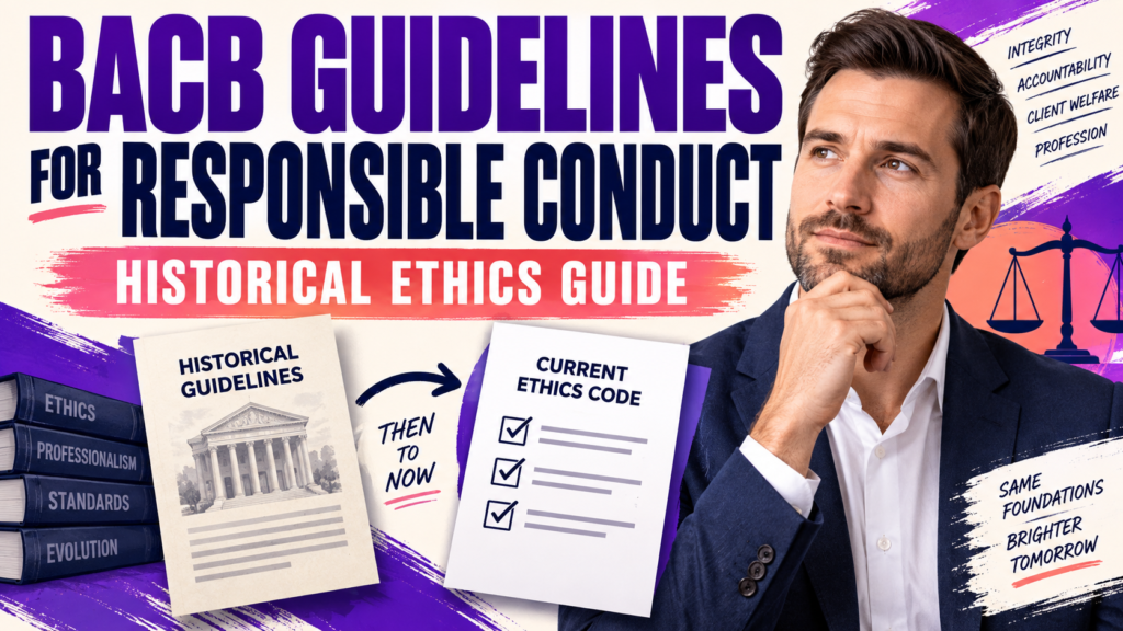 featured BACB Guidelines for Responsible Conduct: History & Ethicsfeatured