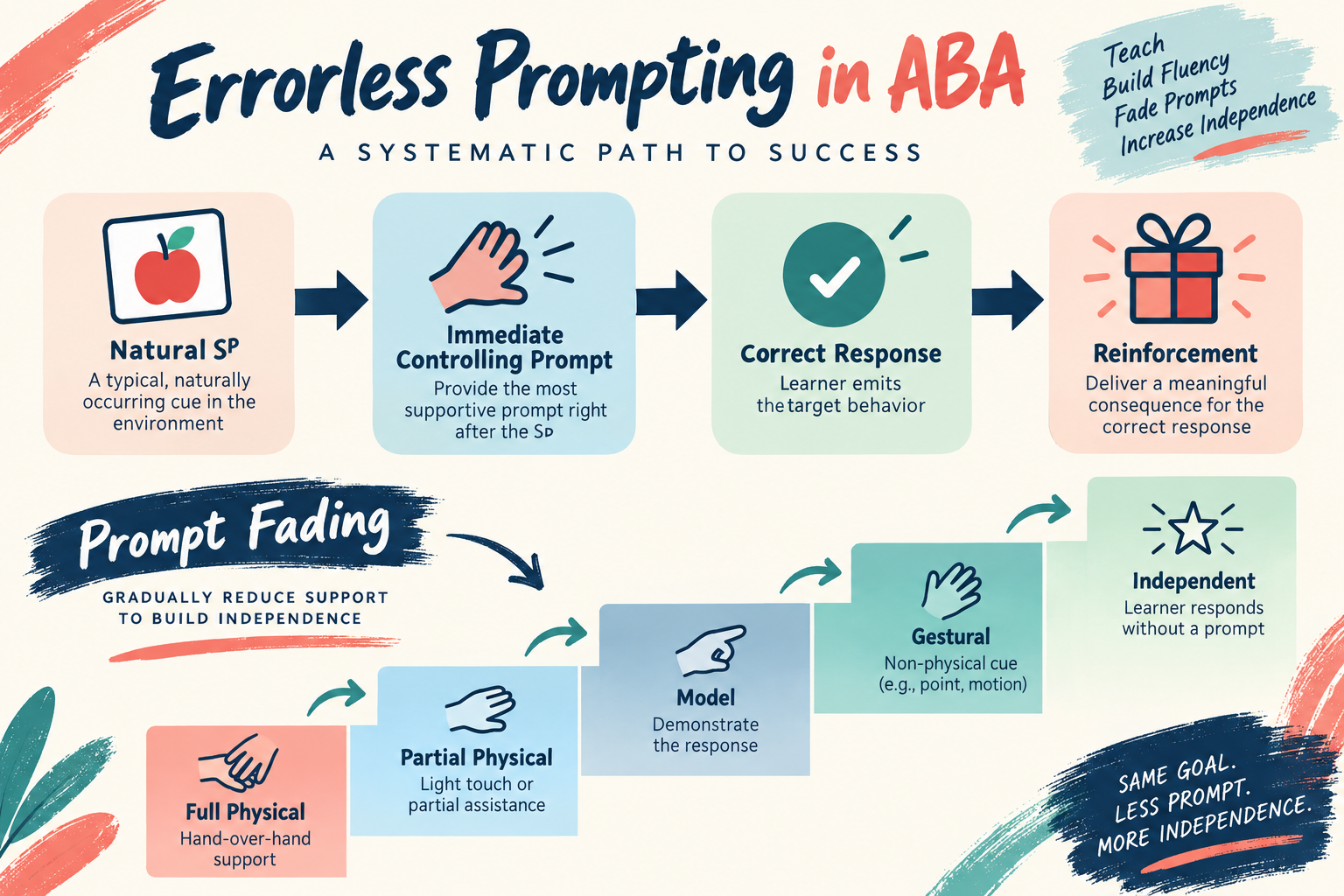 Errorless Prompting ABA: Prompt Fading, Data, and Exam Guide Errorless Prompting ABA: Prompt Fading, Data, and Exam Guideimage_1
