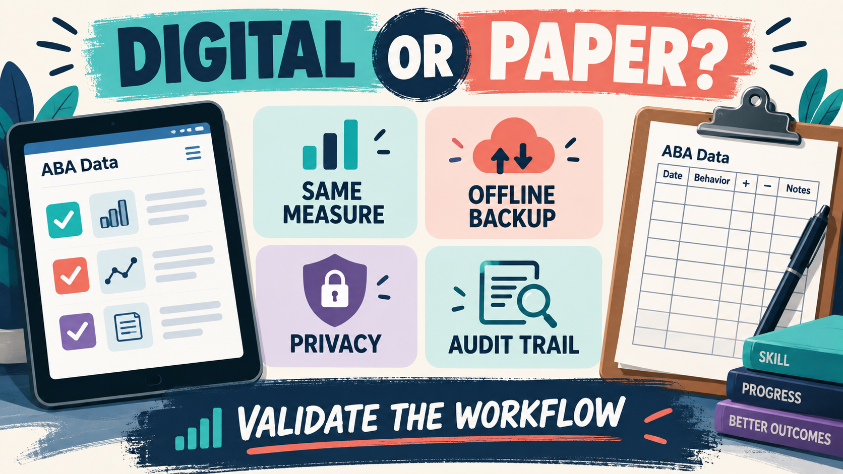 Digital vs Paper ABA Data Collection: Which Workflow Fits? Digital vs Paper ABA Data Collection: Which Workflow Fits?image_1