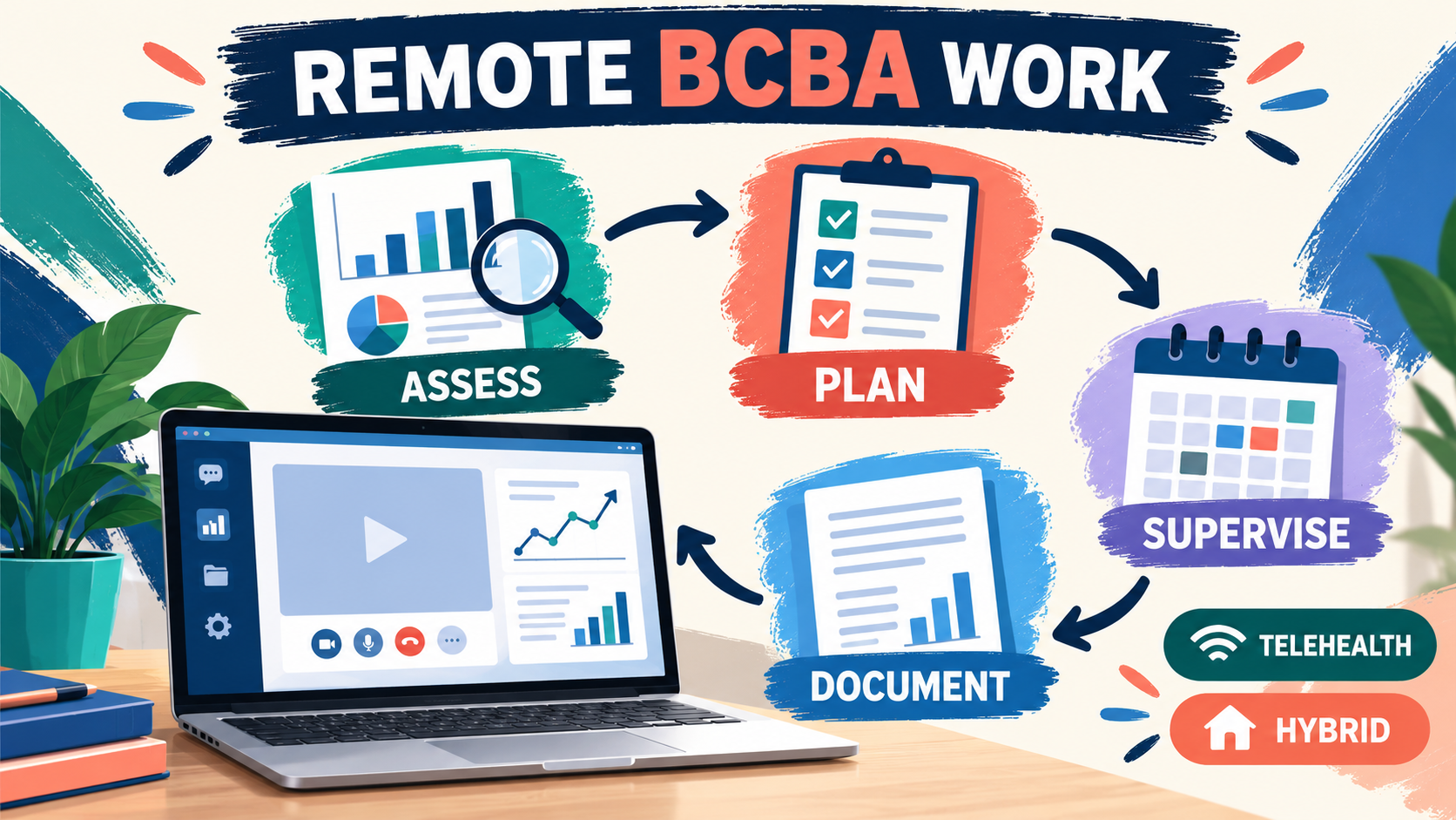 Can BCBA Work Remotely? Telehealth, Supervision, and State Rules Can BCBA Work Remotely? Telehealth, Supervision, and State Rulesimage_1