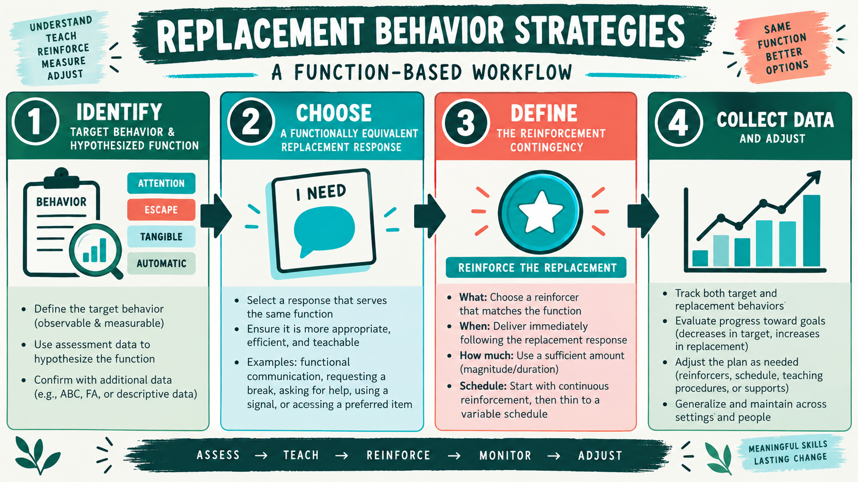Replacement Behavior Strategies Must Include Reinforcement Procedures Replacement Behavior Strategies Must Include Reinforcement Proceduresimage_1