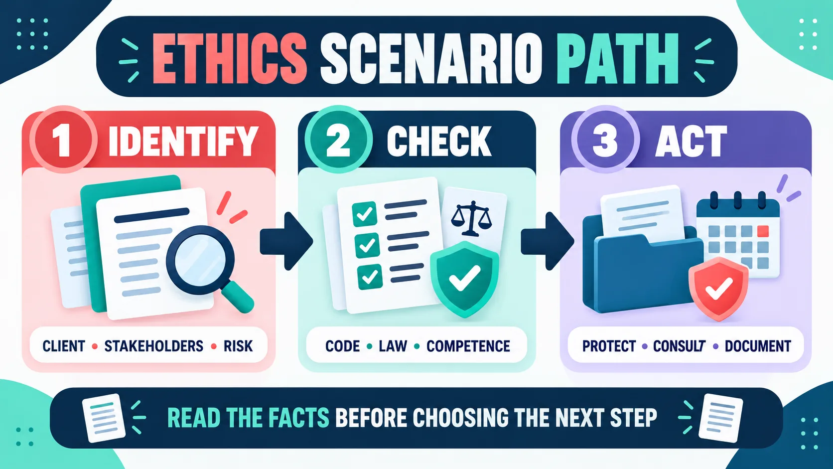 ABA Ethical Codes: A Scenario Decision Guide for BCBA Exam Prep ABA Ethical Codes: A Scenario Decision Guide for BCBA Exam Prepethics-scenario-path-v1