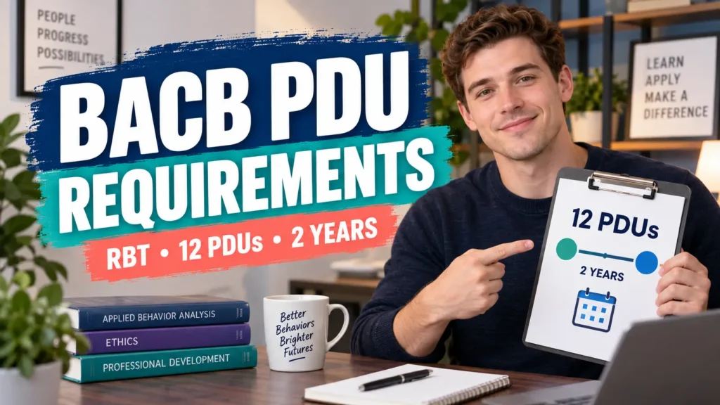featured BACB PDU Requirements: A Practical RBT Guidefeatured