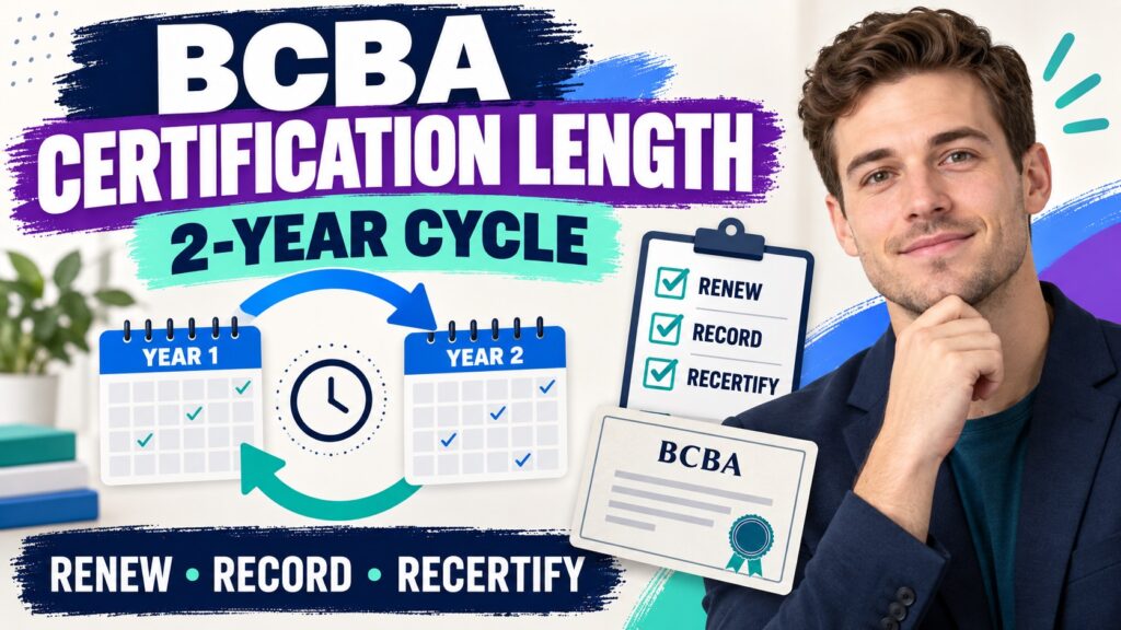 featured BCBA Certification Length: Cycle, Renewal, and Timelinefeatured