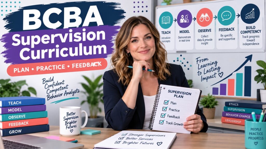 featured BCBA Supervision Curriculum: A Teach–Model–Observe–Feedback Frameworkfeatured