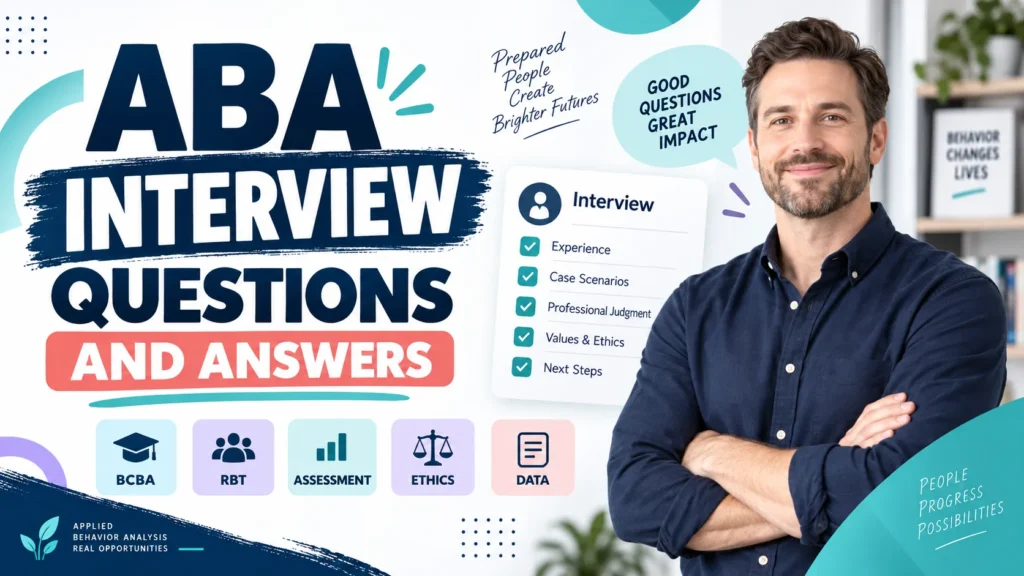 featured ABA Interview Questions and Answers: How to Answer With Evidencefeatured