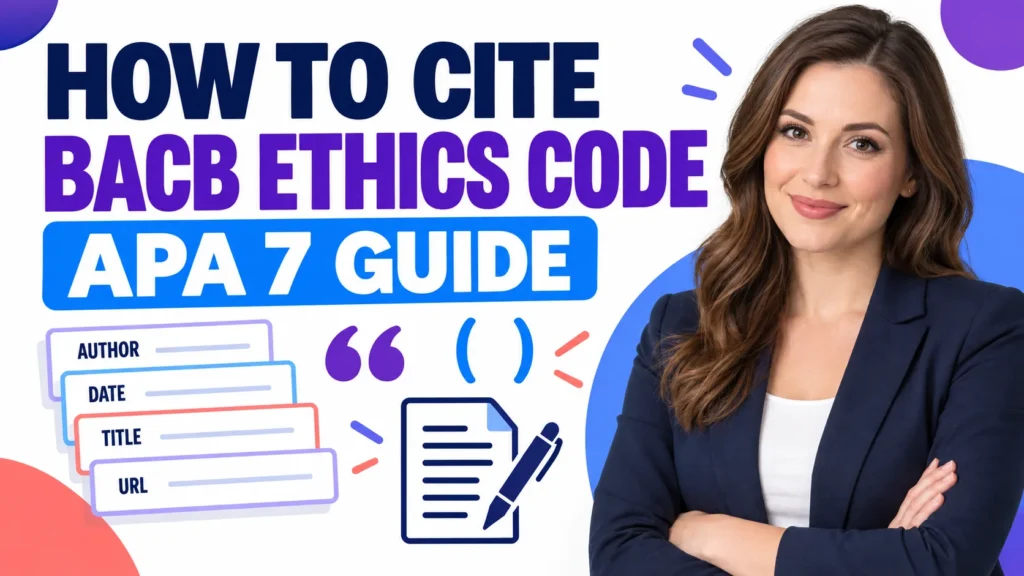 featured How to Cite the BACB Ethics Code in APA 7featured