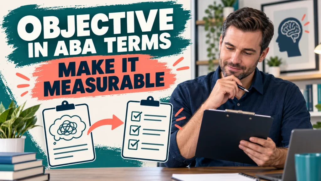 featured Objective in ABA Terms: Definition, Goals, and Objective Notesfeatured