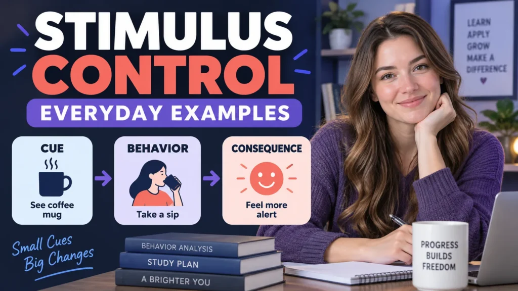 featured Examples of Stimulus Control in Everyday Lifefeatured