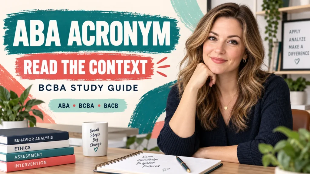 featured ABA Acronym in BCBA Study: Read the Contextfeatured