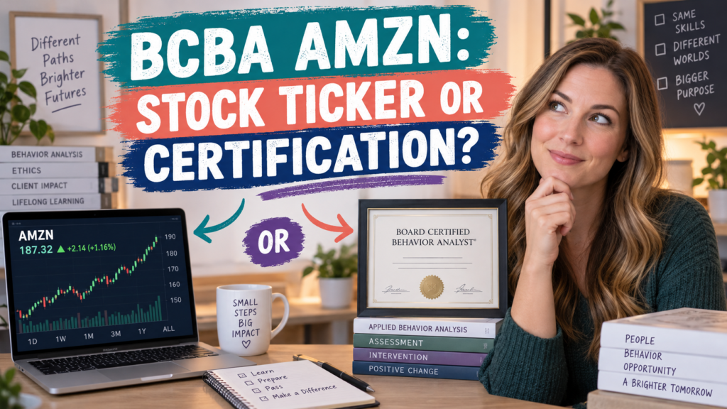 featured BCBA AMZN: Stock Ticker or BCBA Certification? A Context Guidefeatured