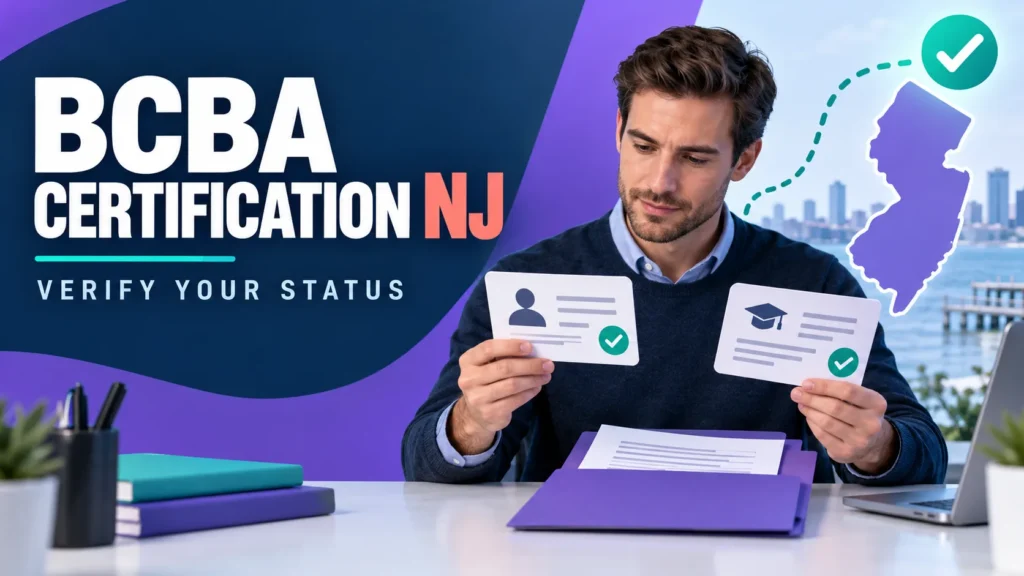 featured BCBA Certification NJ: Credential Verification and Status Checklistfeatured