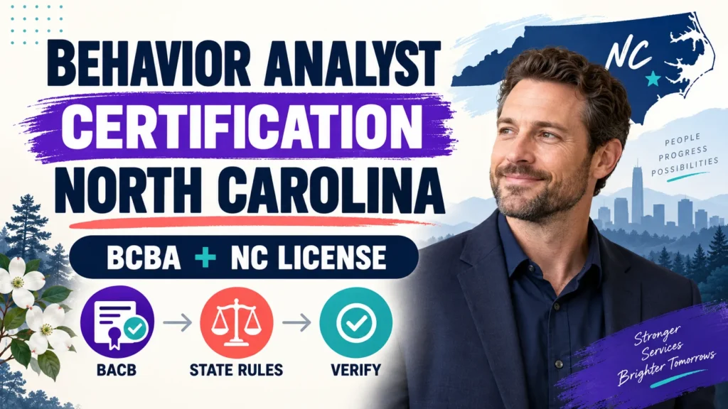 featured Behavior Analyst Certification North Carolina: BCBA to State Licensurefeatured