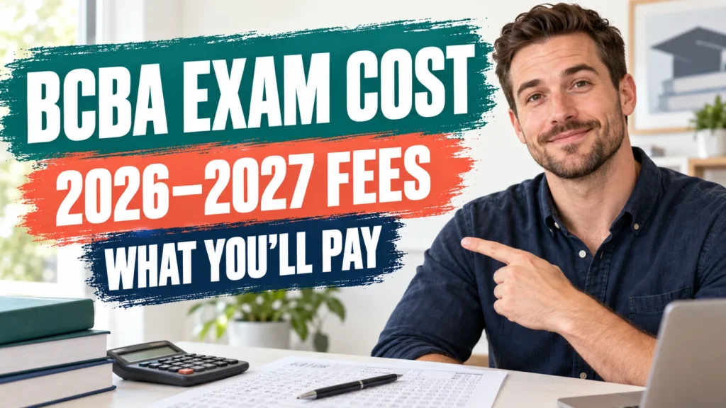 featured How Much Is the BCBA Exam? 2026 Fees, Retakes, and Pearson VUE Costsfeatured