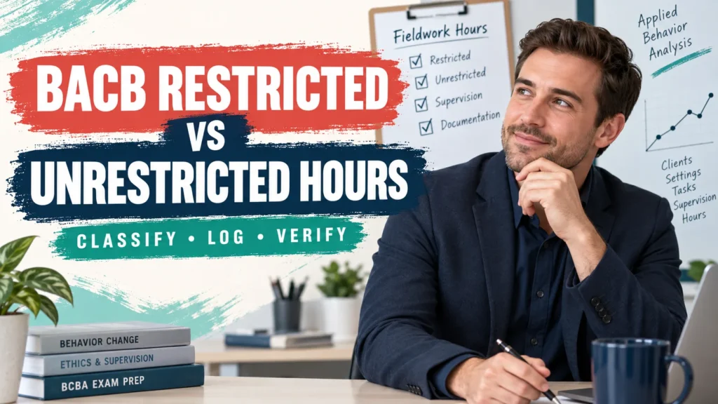 featured BACB Restricted vs Unrestricted Hours: How to Classify and Log Fieldworkfeatured