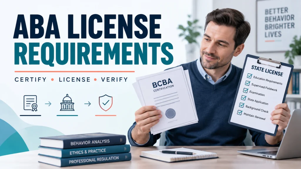 featured ABA License Requirements: Certification, State Licensure, and Credentialingfeatured