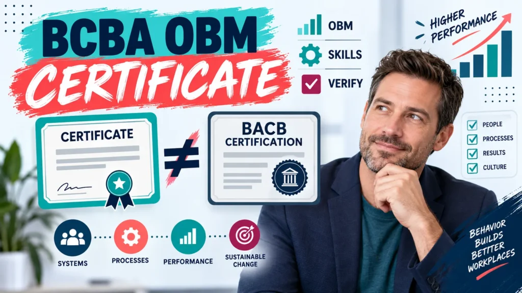 featured BCBA OBM Certificate: What It Means and What It Does Notfeatured