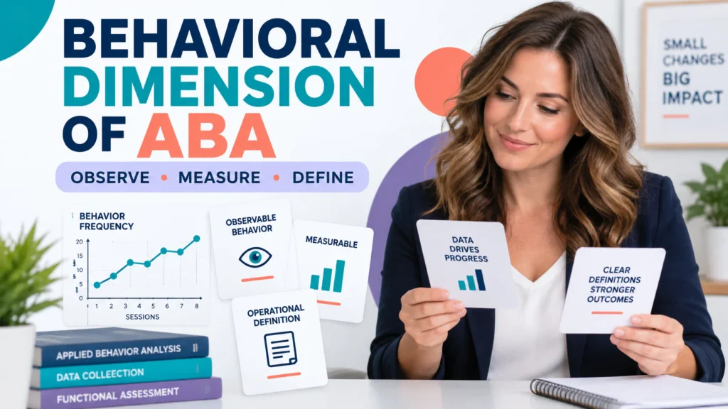 featured Behavioral Dimension of ABA: Observable and Measurable Behaviorfeatured