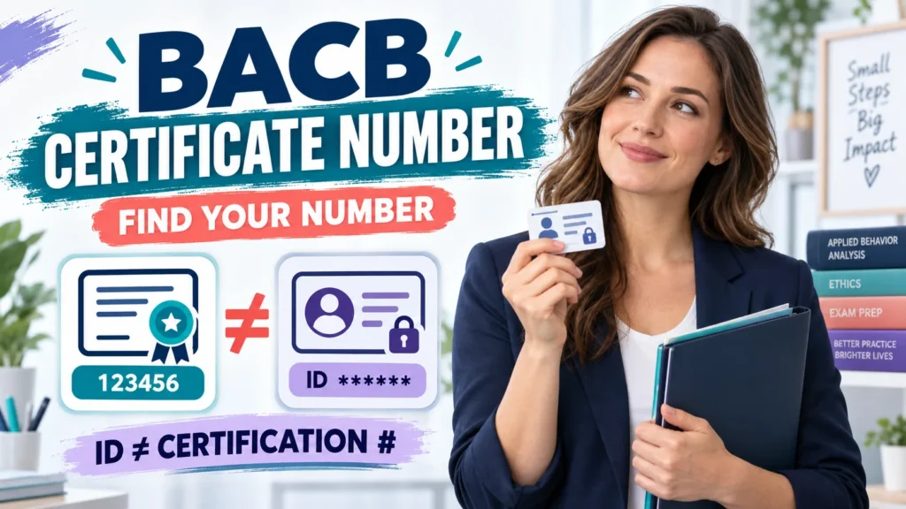 featured BACB Certificate Number: Where to Find It and What It Meansfeatured