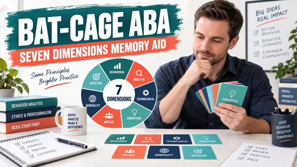 featured Bat Cage ABA: BAT-CAGE Seven Dimensions Memory Aid and Exam Guidefeatured
