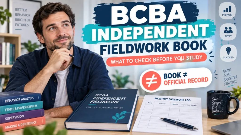 featured BCBA Independent Fieldwork Book: What BCBA Candidates Should Know Before They Studyfeatured