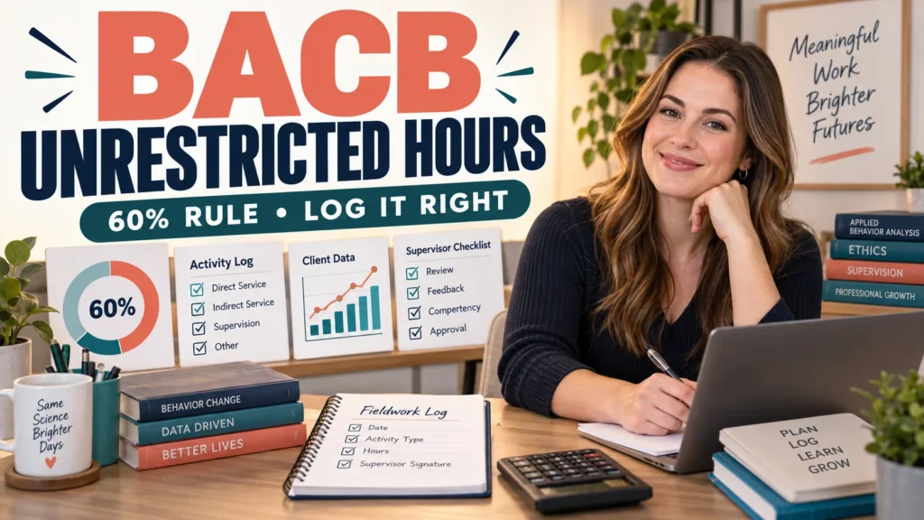 featured BACB Unrestricted Hours: The 60% Rule, Activities, and Documentationfeatured