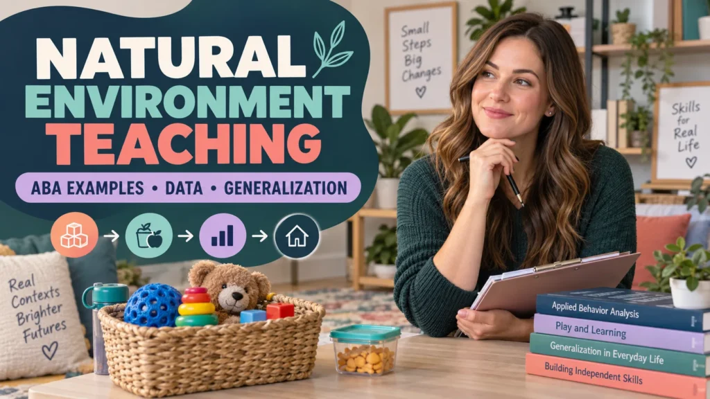 featured Natural Environment Teaching ABA Examples: 7 Routines, Data, and Generalizationfeatured