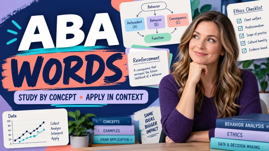 featured ABA Words: A Concept-Based Study Map for BCBA Preparationfeatured