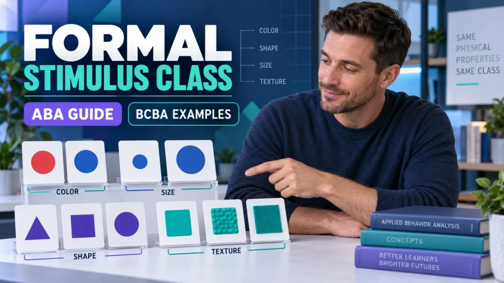 featured Formal Stimulus Class in ABA: Definition and Examplesfeatured