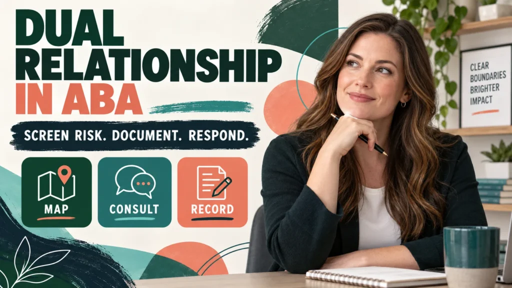 featured Dual Relationship in ABA: How to Screen Risk and Document a Safe Responsefeatured