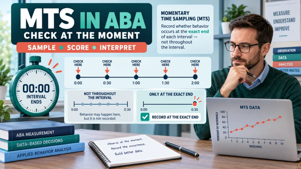 featured MTS ABA: Momentary Time Sampling Example and Scoringfeatured