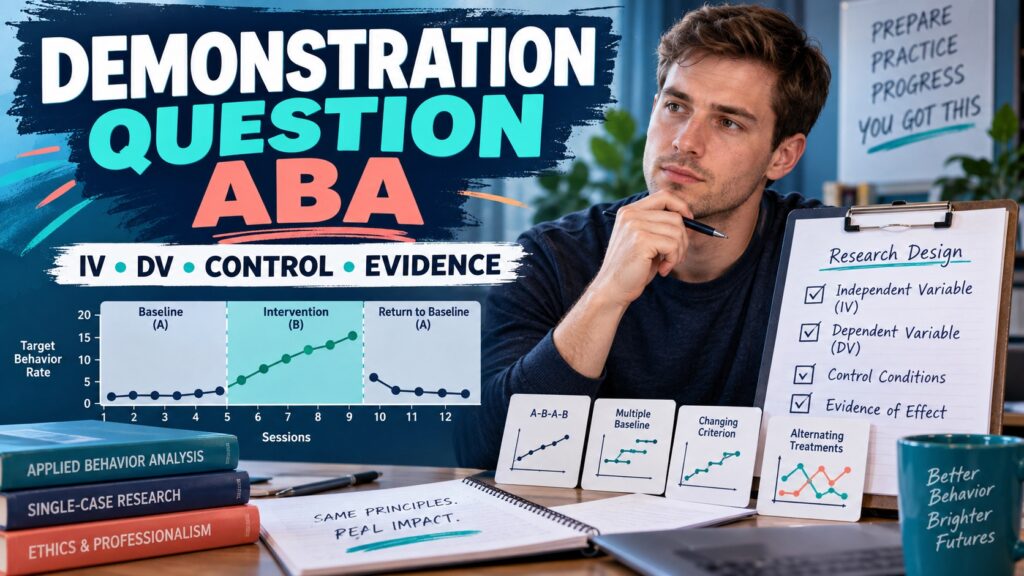 featured Demonstration Question ABA: What It Tests, Sample Items, and Study Tipsfeatured