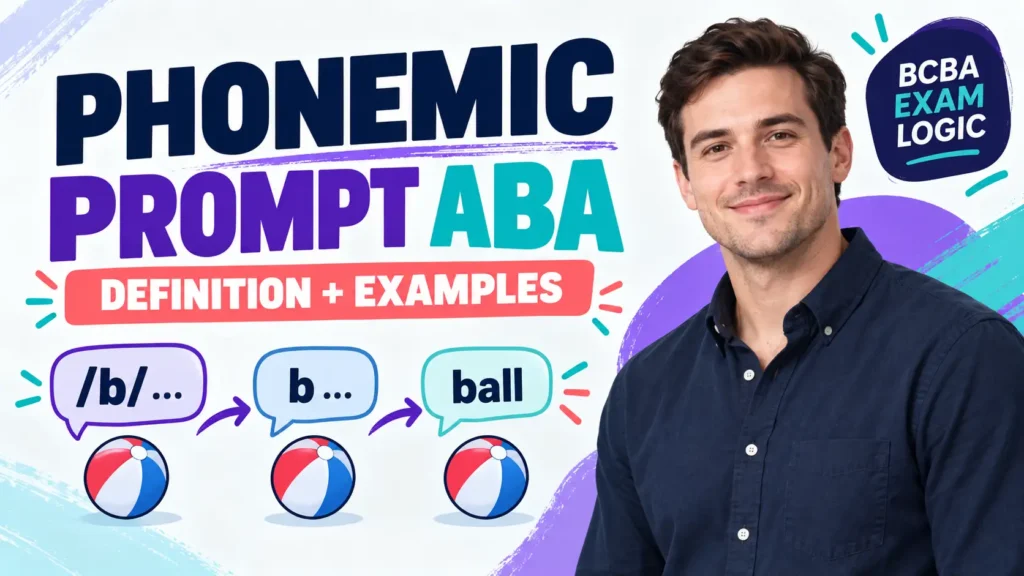 featured Phonemic Prompt ABA: Definition, Examples, and BCBA Exam Logicfeatured