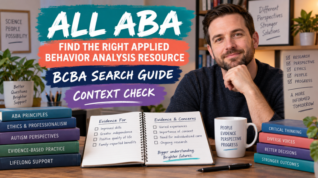 featured All ABA: How to Identify the Right Applied Behavior Analysis Resourcefeatured