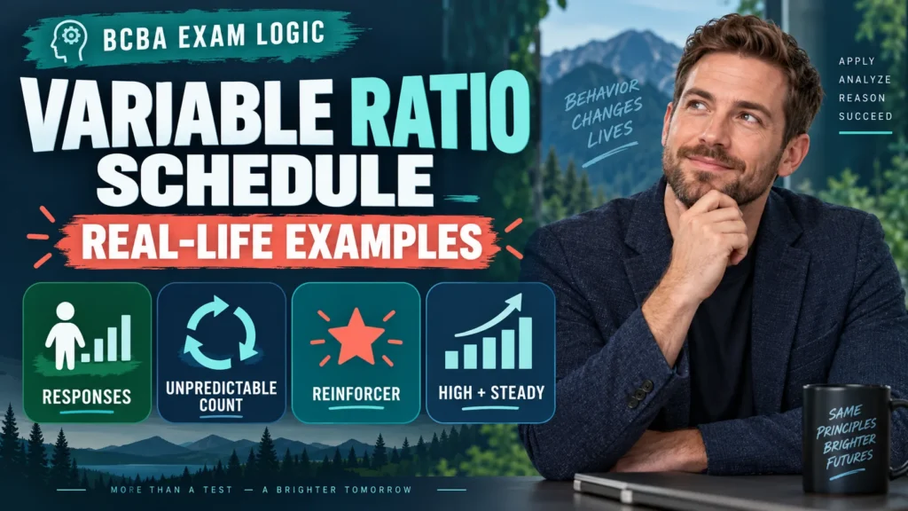 featured Example of Variable Ratio Schedule in Everyday Life: Definition, Examples, and BCBA Exam Lfeatured