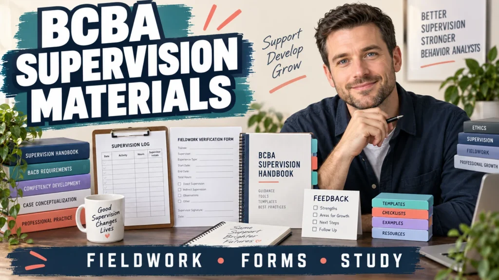 featured BCBA Supervision Materials: What BCBA Candidates Should Know Before They Studyfeatured
