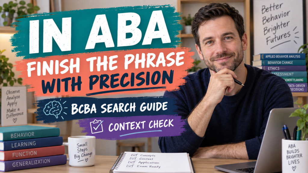 featured In ABA: How to Finish the Phrase With a Precise Behavior-Analytic Meaningfeatured