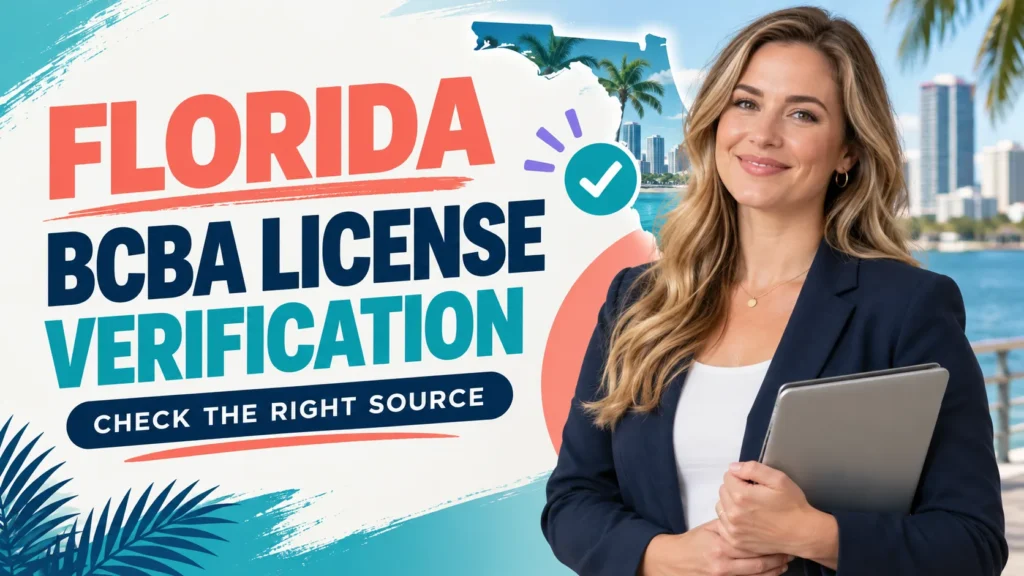 featured Florida BCBA License Verification: How to Check BACB, State, and APD Statusfeatured