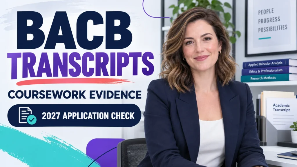 featured BACB Transcripts: What to Submit for BCBA Coursework and 2027 Applicationsfeatured
