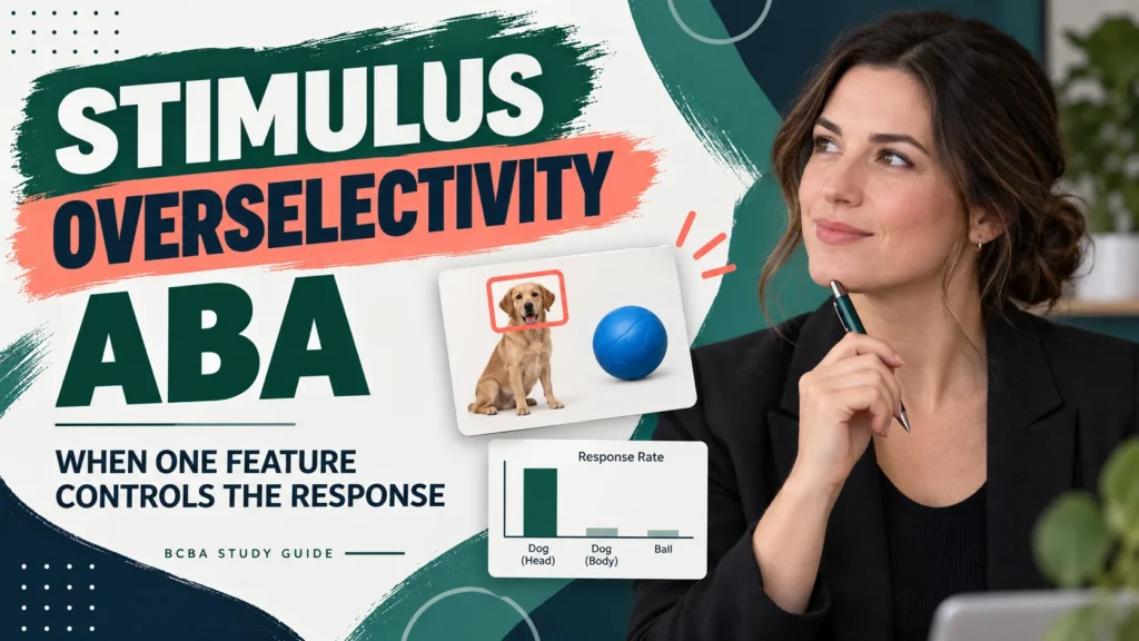 featured Stimulus Overselectivity ABA: When One Feature Controls Respondingfeatured