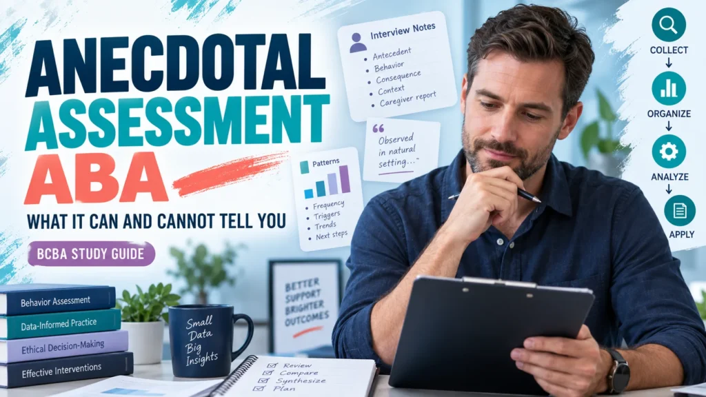 featured Anecdotal Assessment ABA: How to Use Indirect Informationfeatured