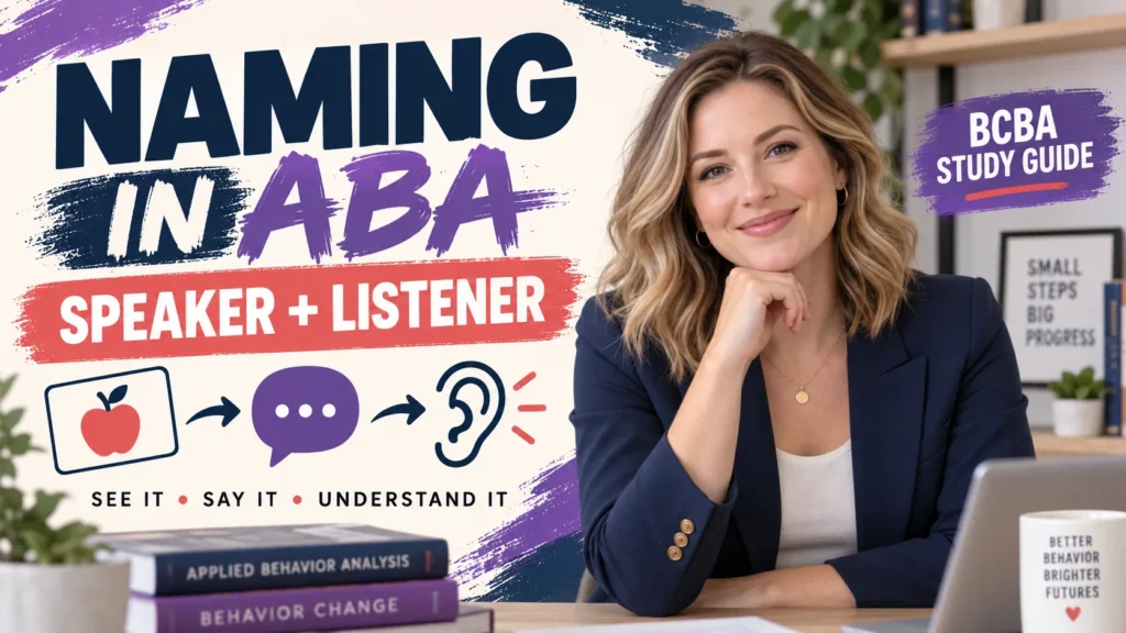 featured Naming in ABA: Speaker-Listener Connections and Examplesfeatured