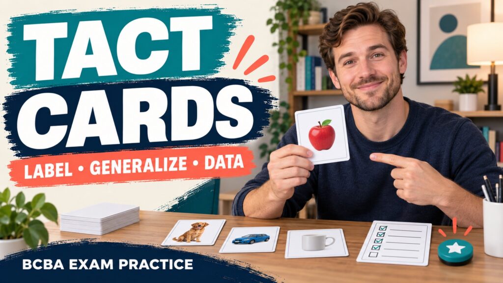 featured Tact Cards in ABA: Definition, Examples, and BCBA Exam Logicfeatured